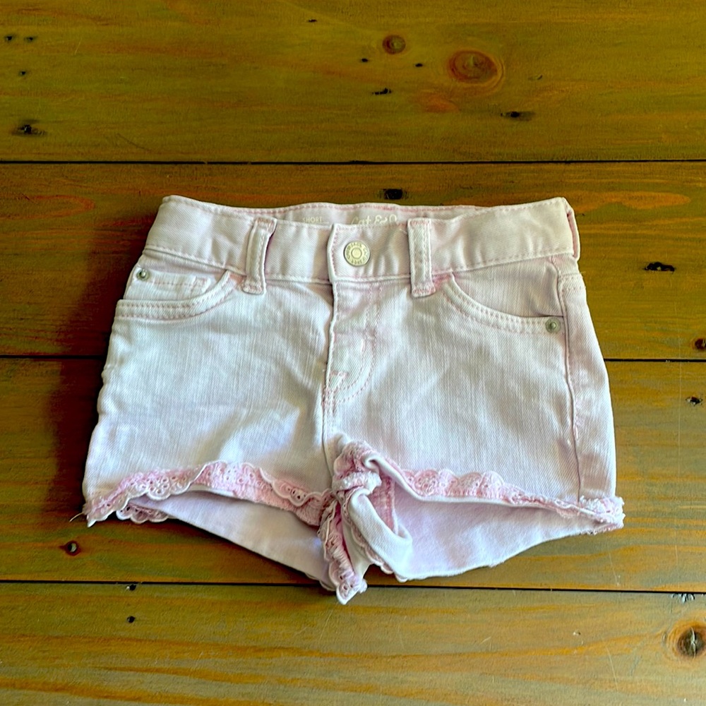 Girls 3T Pink Denim Shorts
